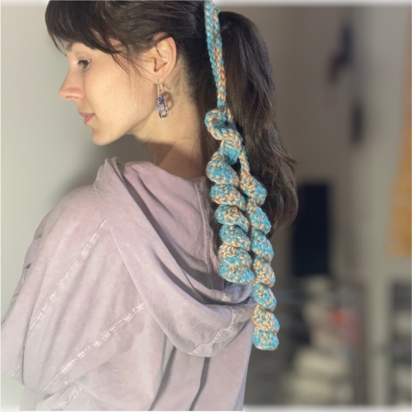 ✨🌀TWIRLS🌀✨ Twirly by Erika Kelly Apparel ~Hand Crochet Charm - Picture 2 of 7